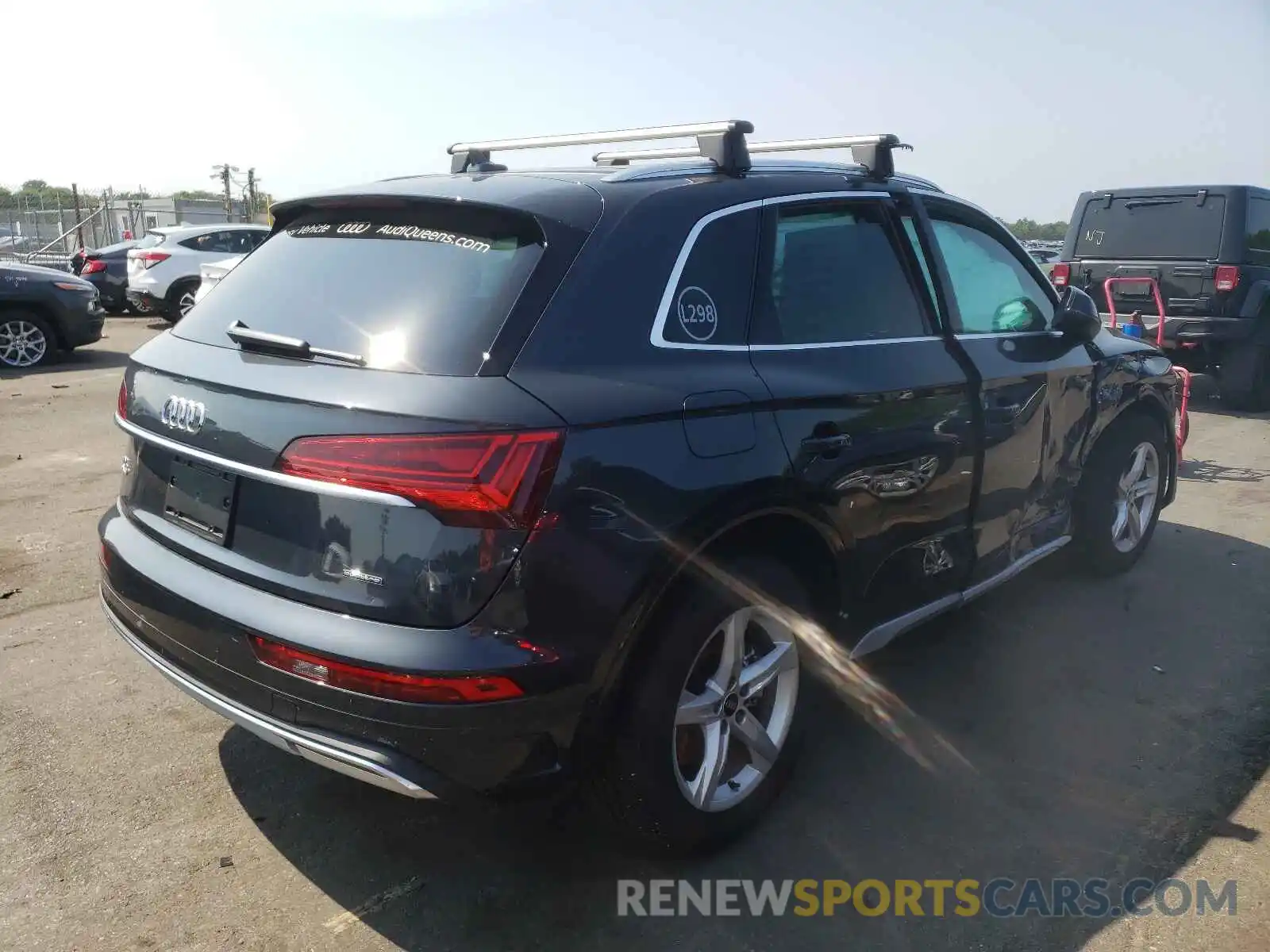 4 Фотография поврежденного автомобиля WA1AAAFY7M2074704 AUDI Q5 2021