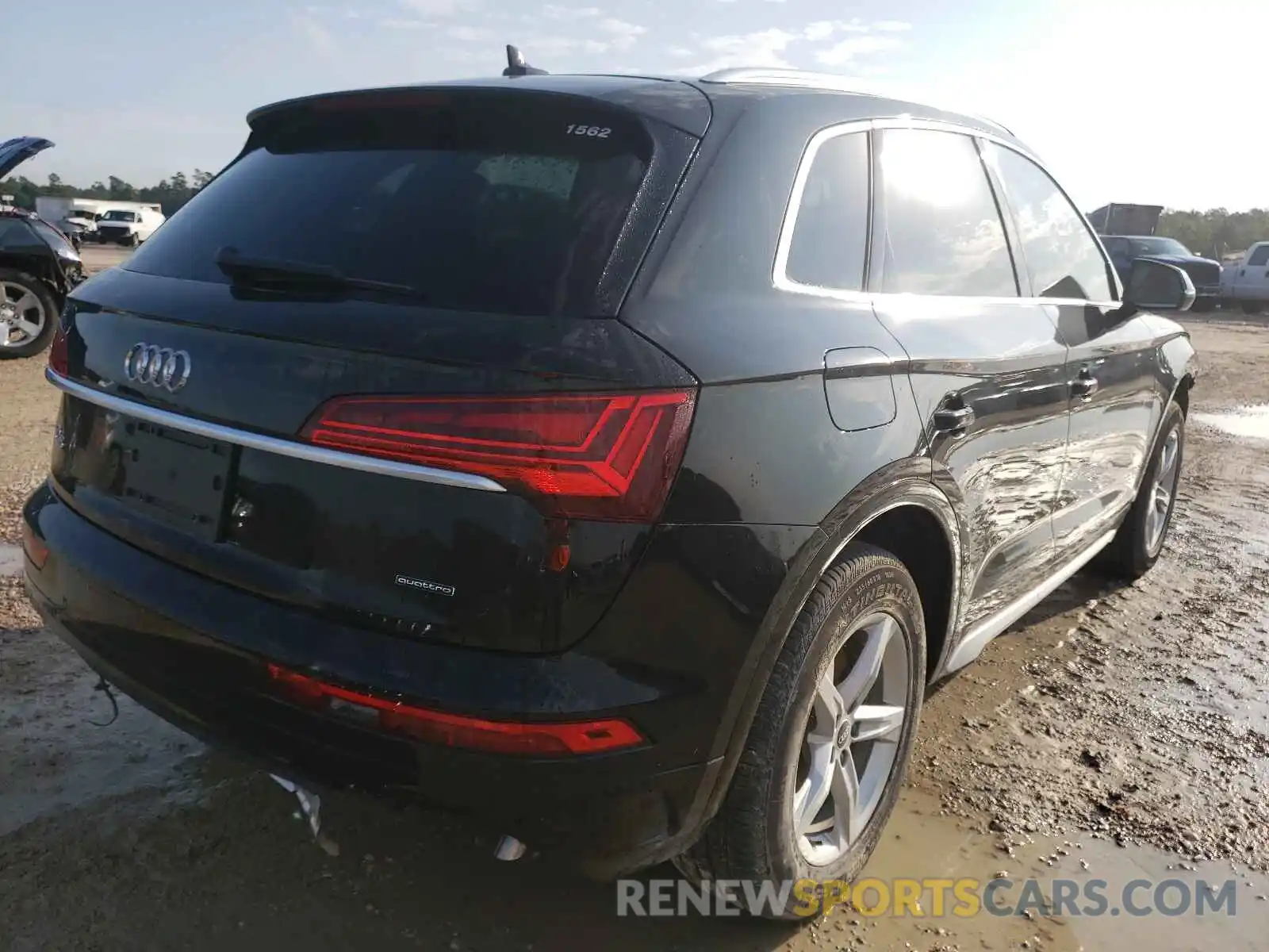 4 Фотография поврежденного автомобиля WA1AAAFY7M2076372 AUDI Q5 2021