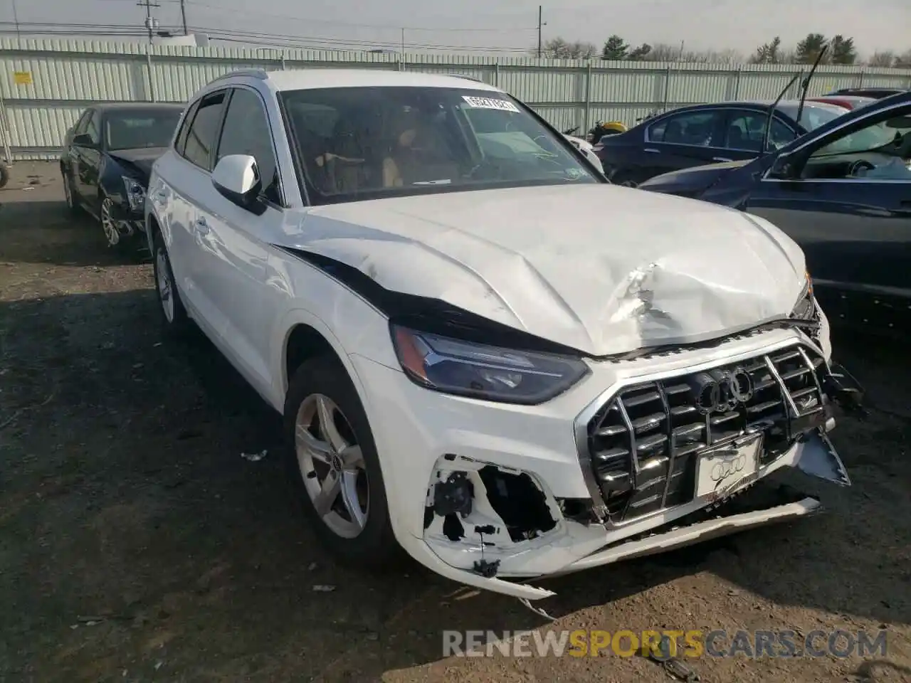 1 Photograph of a damaged car WA1AAAFY7M2084794 AUDI Q5 2021