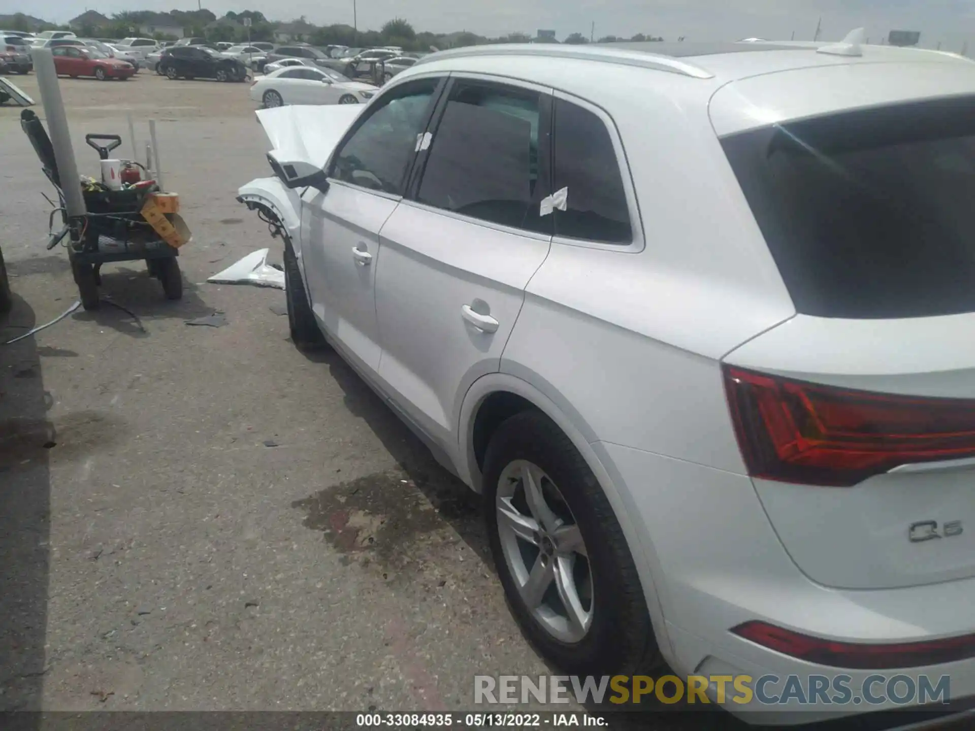 3 Фотография поврежденного автомобиля WA1AAAFY7M2102727 AUDI Q5 2021