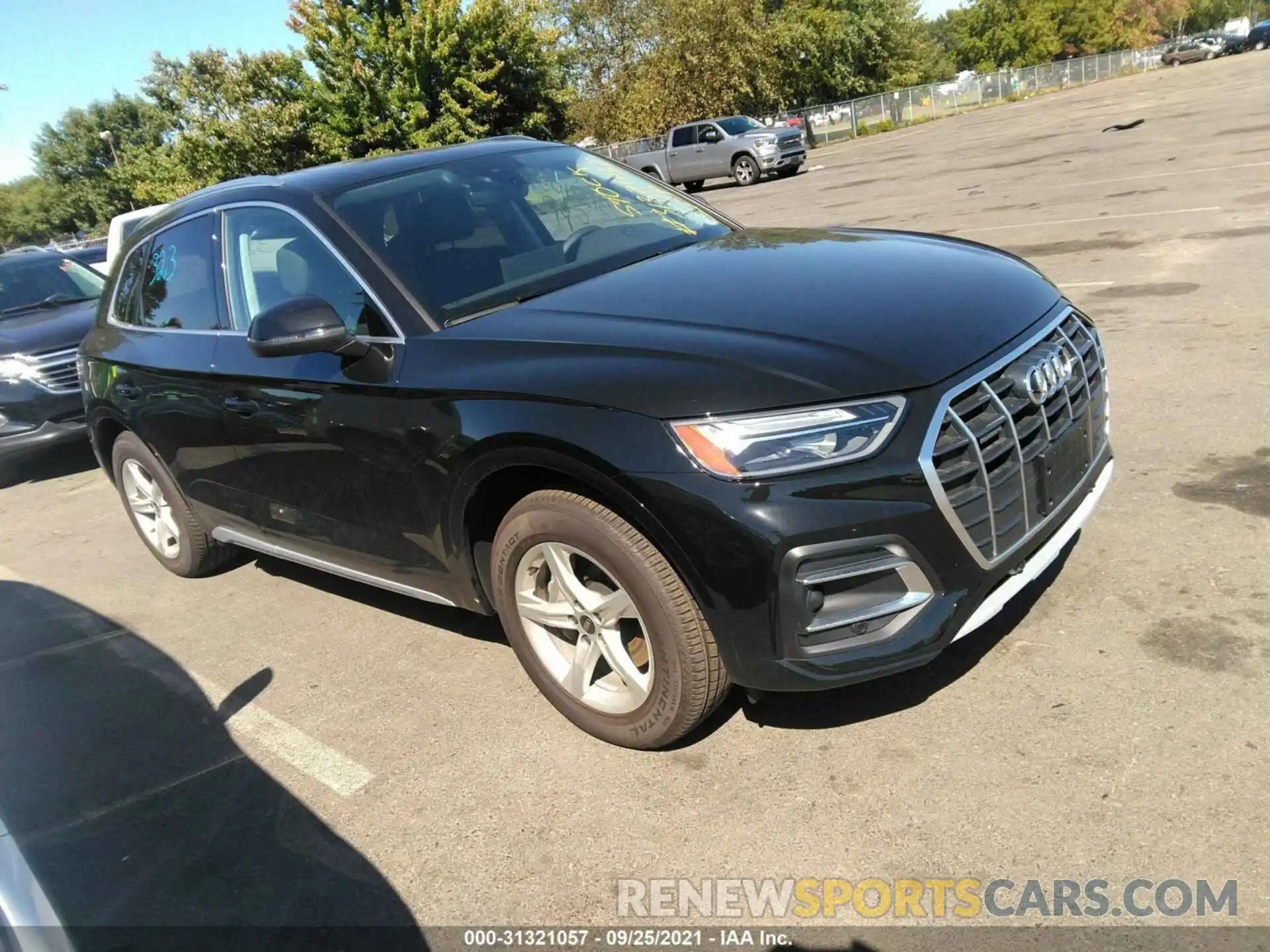 1 Photograph of a damaged car WA1AAAFY7M2110584 AUDI Q5 2021