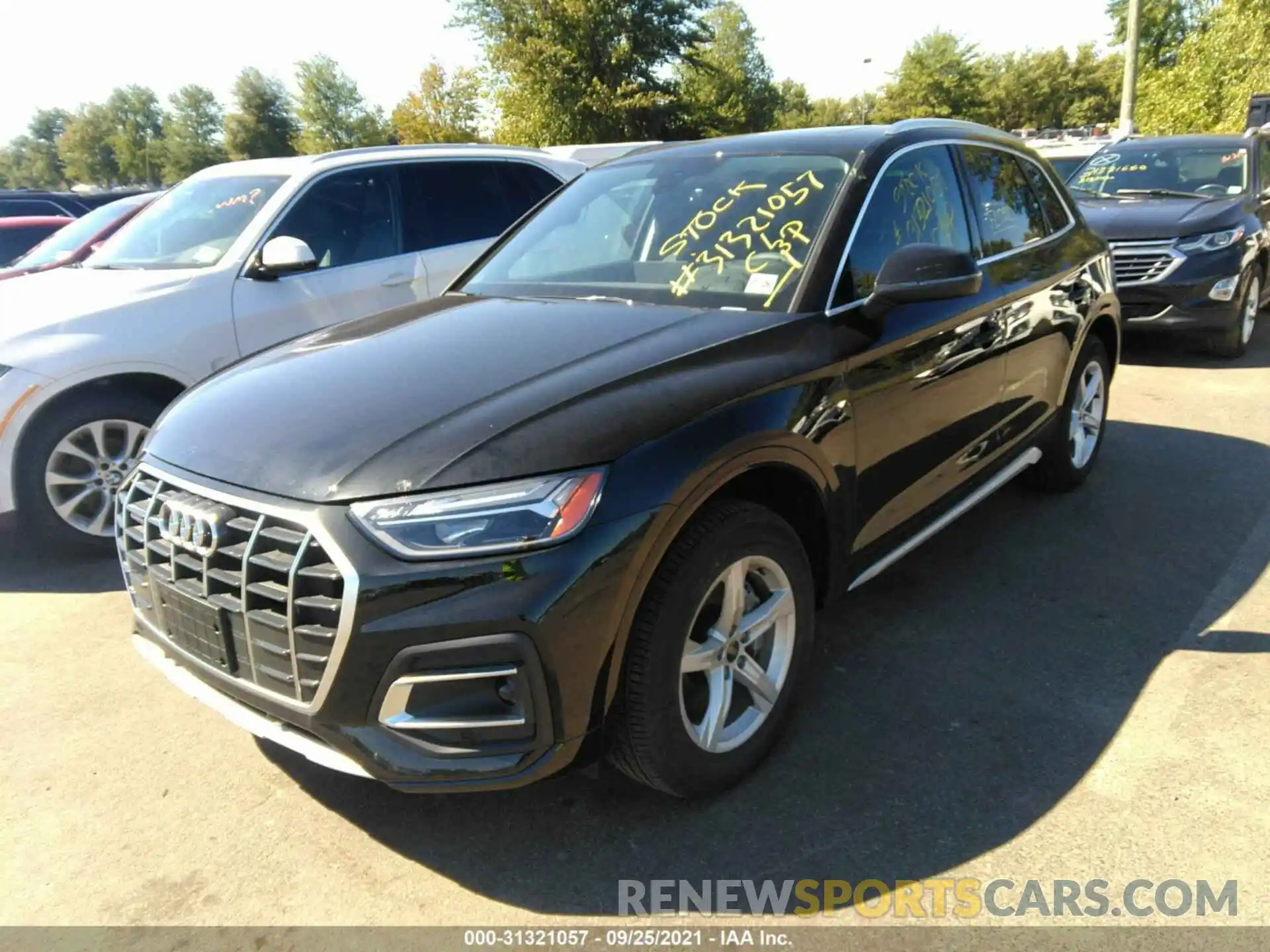 2 Фотография поврежденного автомобиля WA1AAAFY7M2110584 AUDI Q5 2021