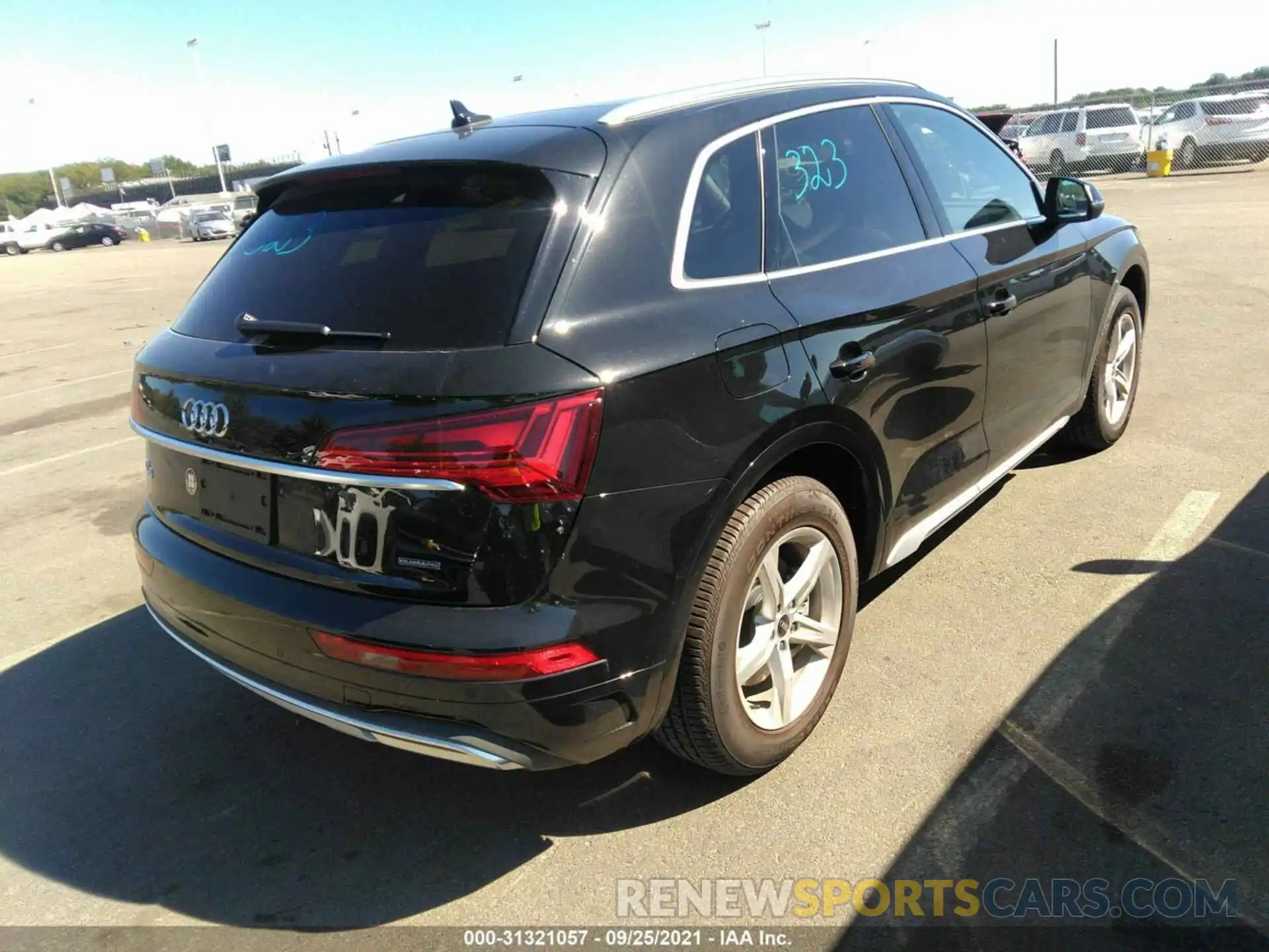 4 Фотография поврежденного автомобиля WA1AAAFY7M2110584 AUDI Q5 2021