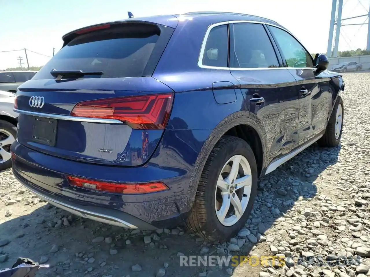 4 Фотография поврежденного автомобиля WA1AAAFY7M2117275 AUDI Q5 2021