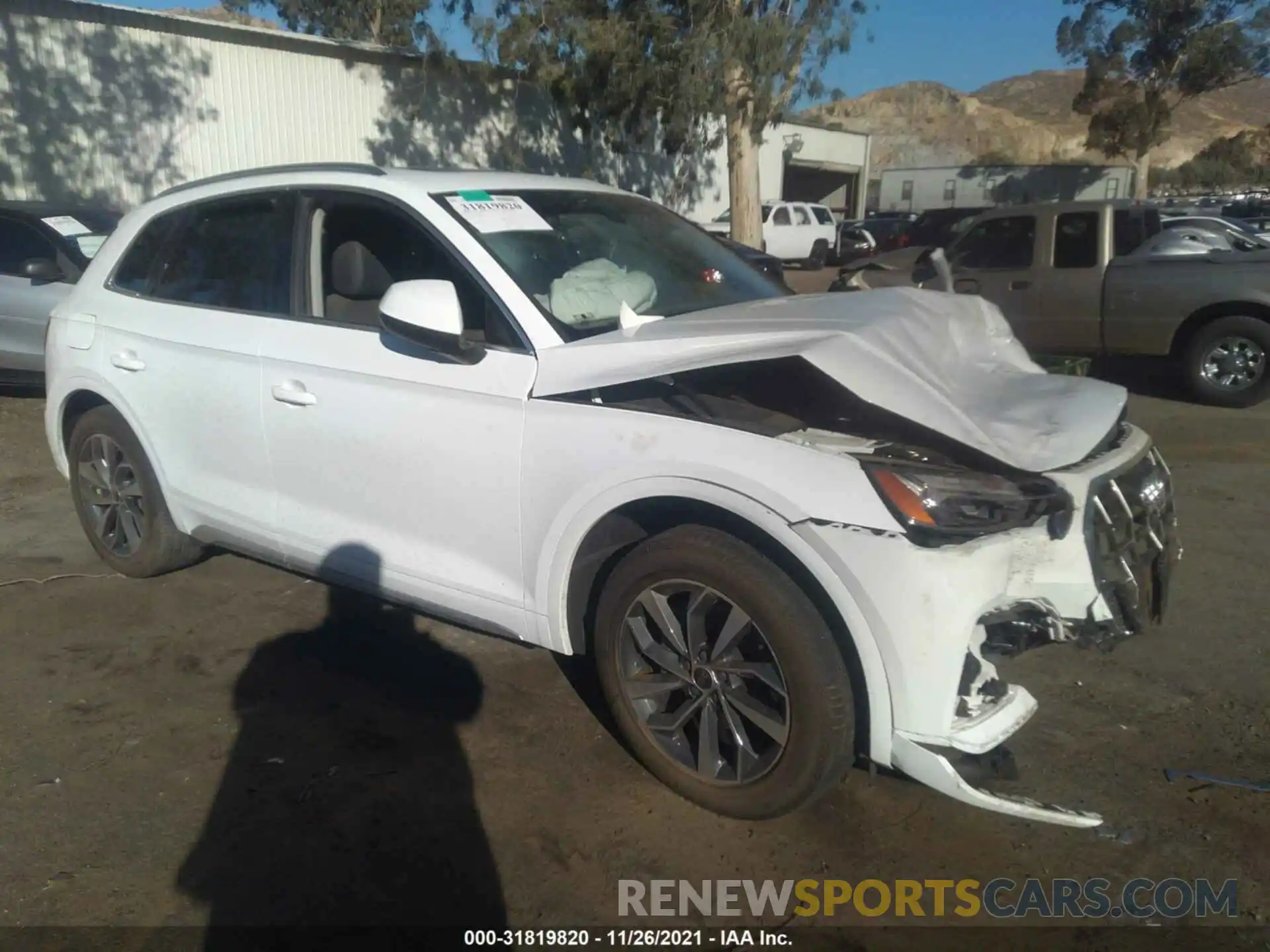 1 Photograph of a damaged car WA1AAAFY8M2014494 AUDI Q5 2021