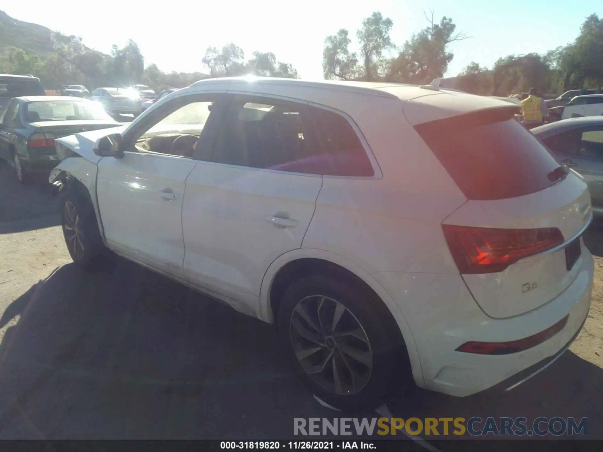 3 Photograph of a damaged car WA1AAAFY8M2014494 AUDI Q5 2021