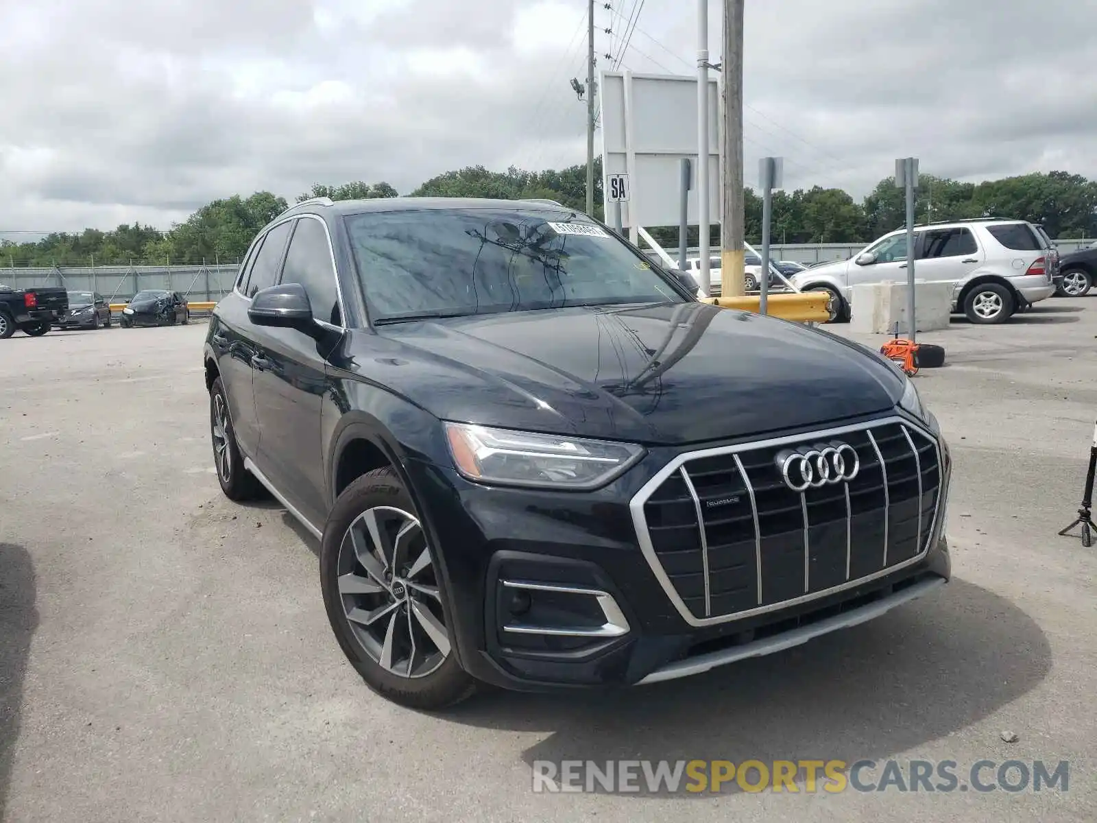 1 Фотография поврежденного автомобиля WA1AAAFY8M2033921 AUDI Q5 2021