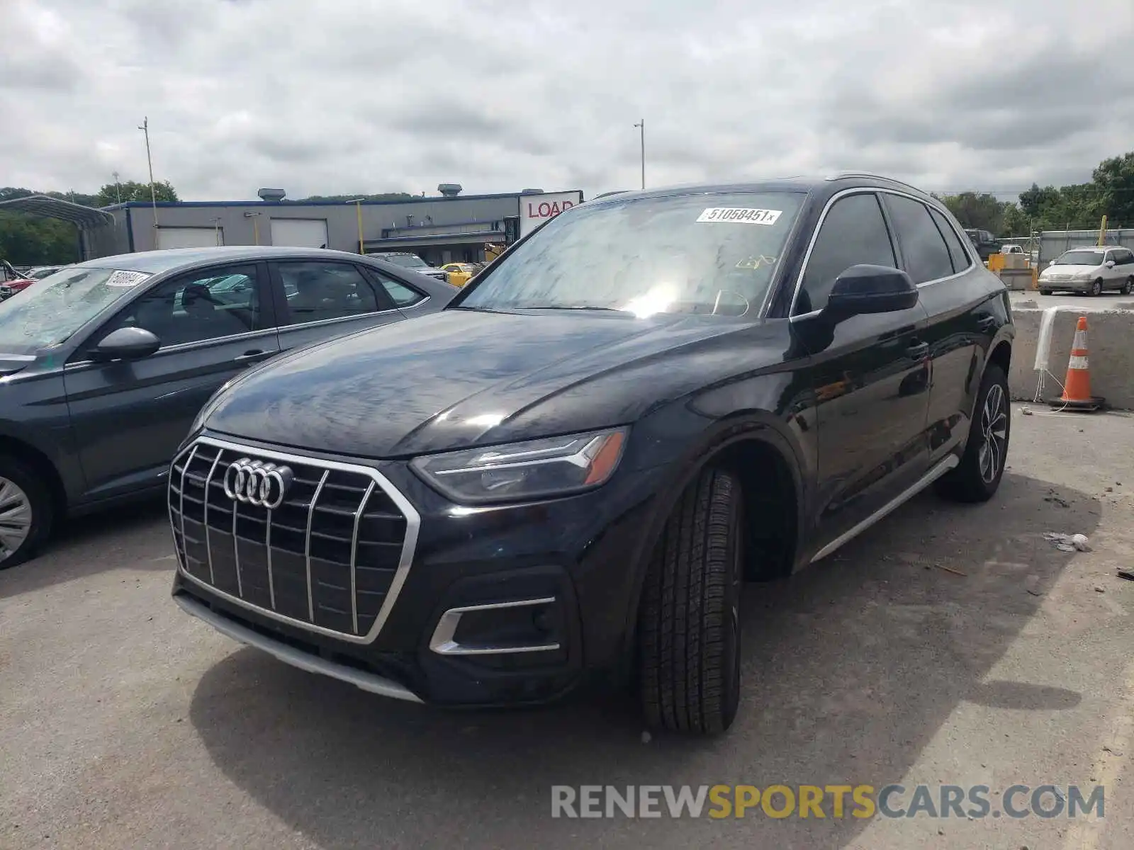 2 Фотография поврежденного автомобиля WA1AAAFY8M2033921 AUDI Q5 2021