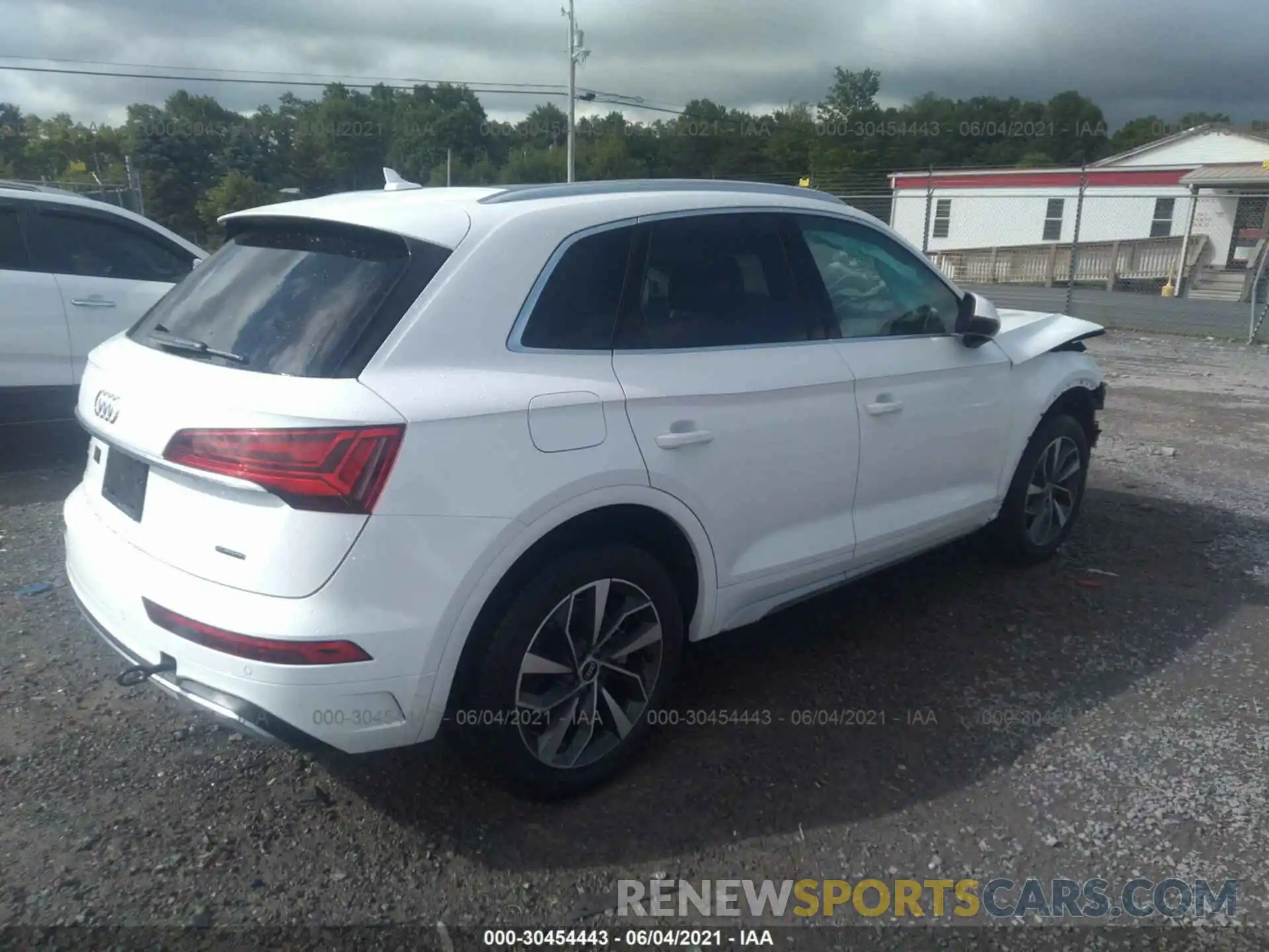 4 Фотография поврежденного автомобиля WA1AAAFY8M2043266 AUDI Q5 2021