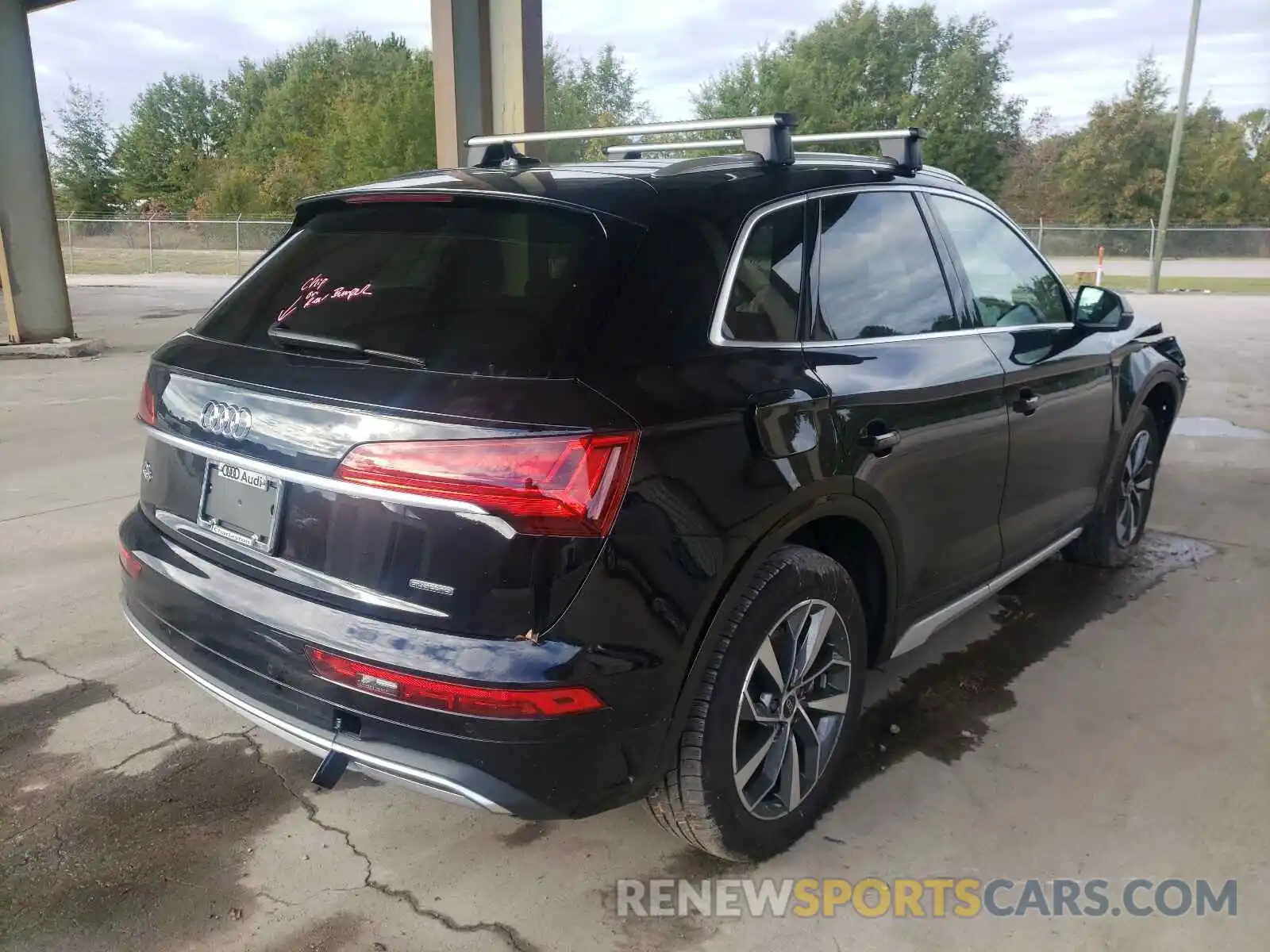 4 Фотография поврежденного автомобиля WA1AAAFY8M2078907 AUDI Q5 2021