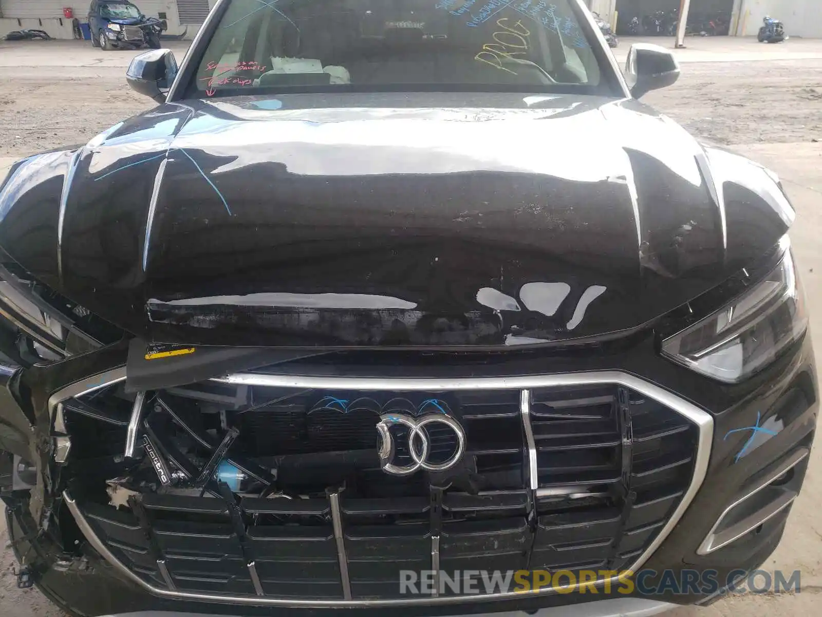 7 Photograph of a damaged car WA1AAAFY8M2078907 AUDI Q5 2021