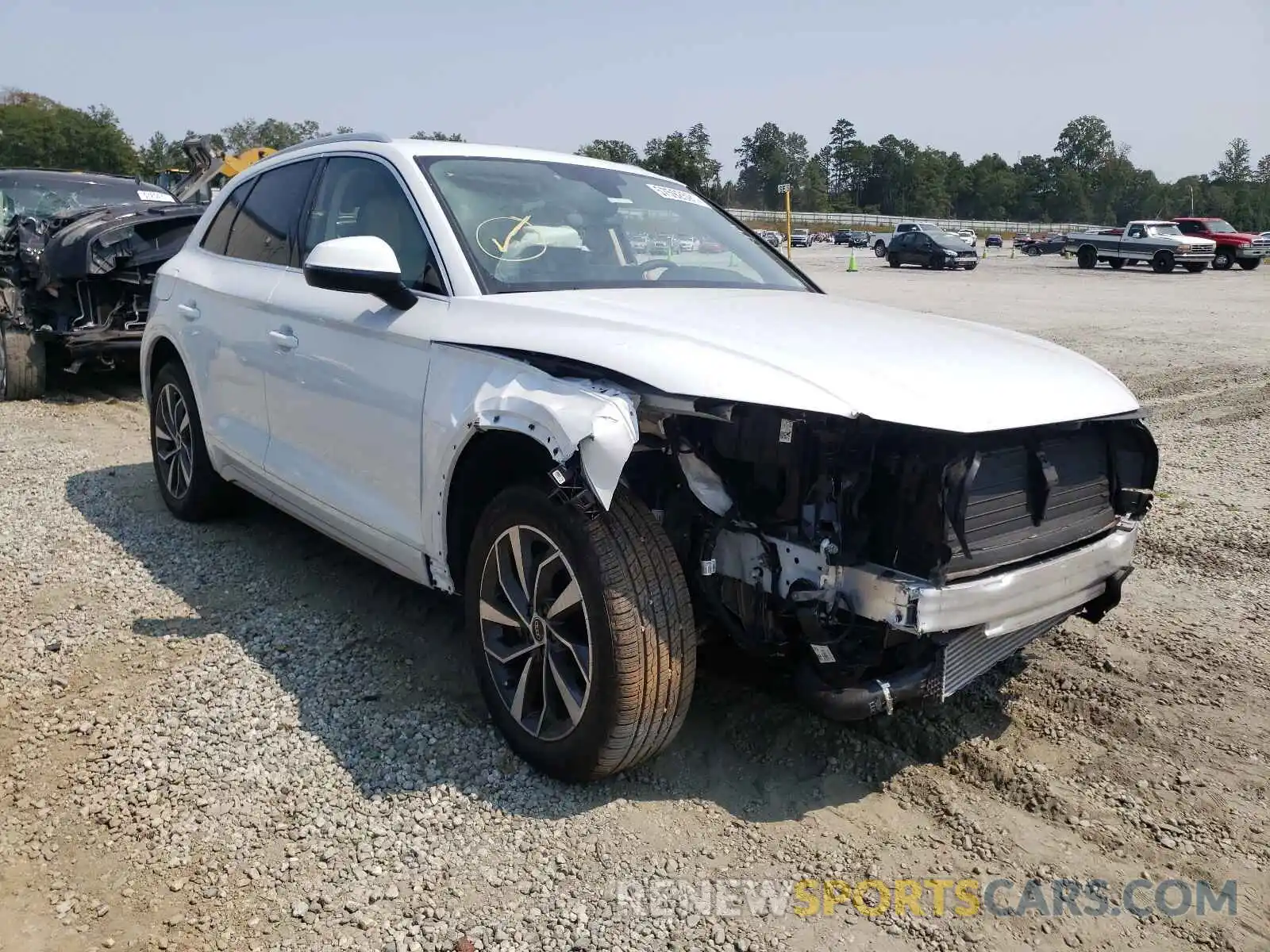 1 Photograph of a damaged car WA1AAAFY8M2079085 AUDI Q5 2021