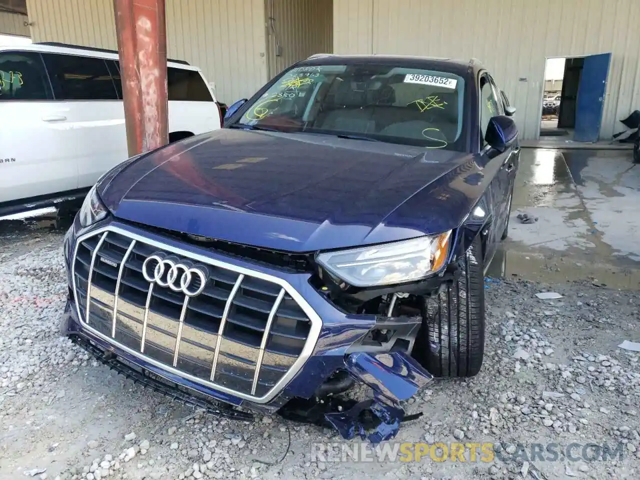 9 Photograph of a damaged car WA1AAAFY8M2102350 AUDI Q5 2021