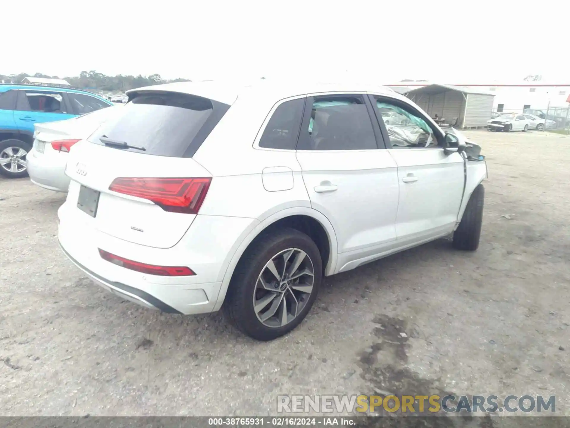 4 Фотография поврежденного автомобиля WA1AAAFY8M2131007 AUDI Q5 2021