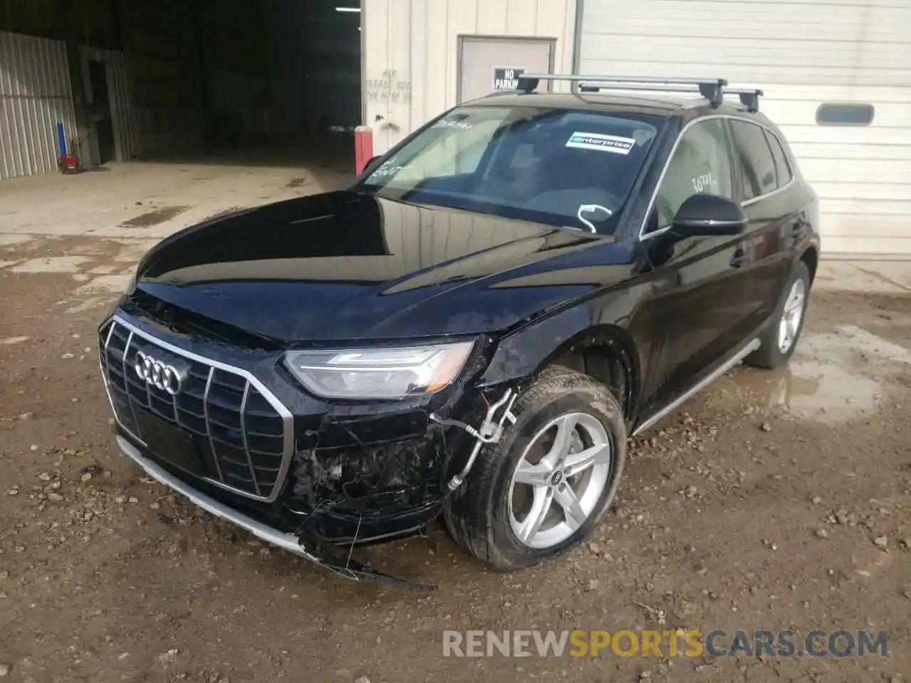 2 Фотография поврежденного автомобиля WA1AAAFY9M2003455 AUDI Q5 2021