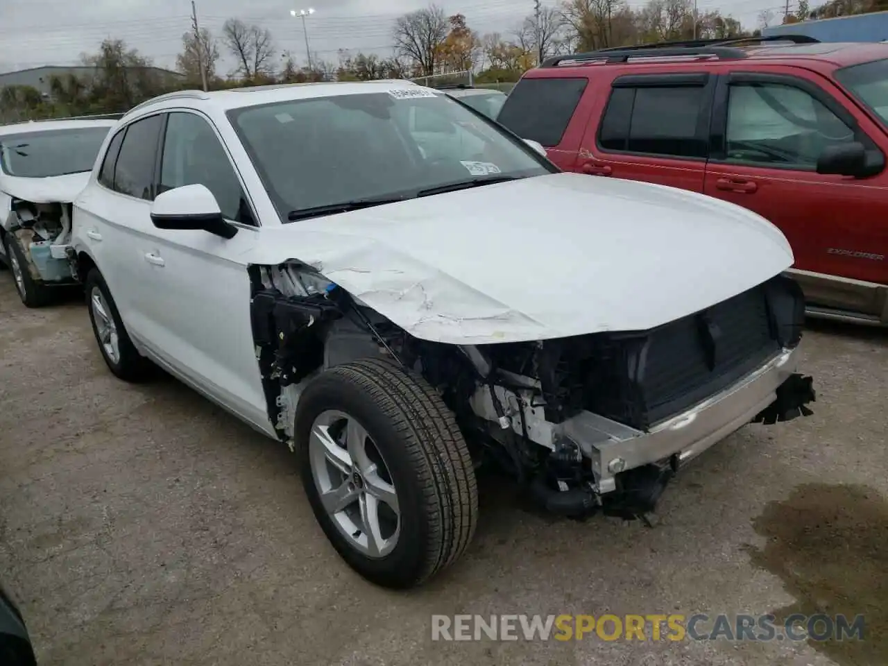 1 Photograph of a damaged car WA1AAAFY9M2023432 AUDI Q5 2021