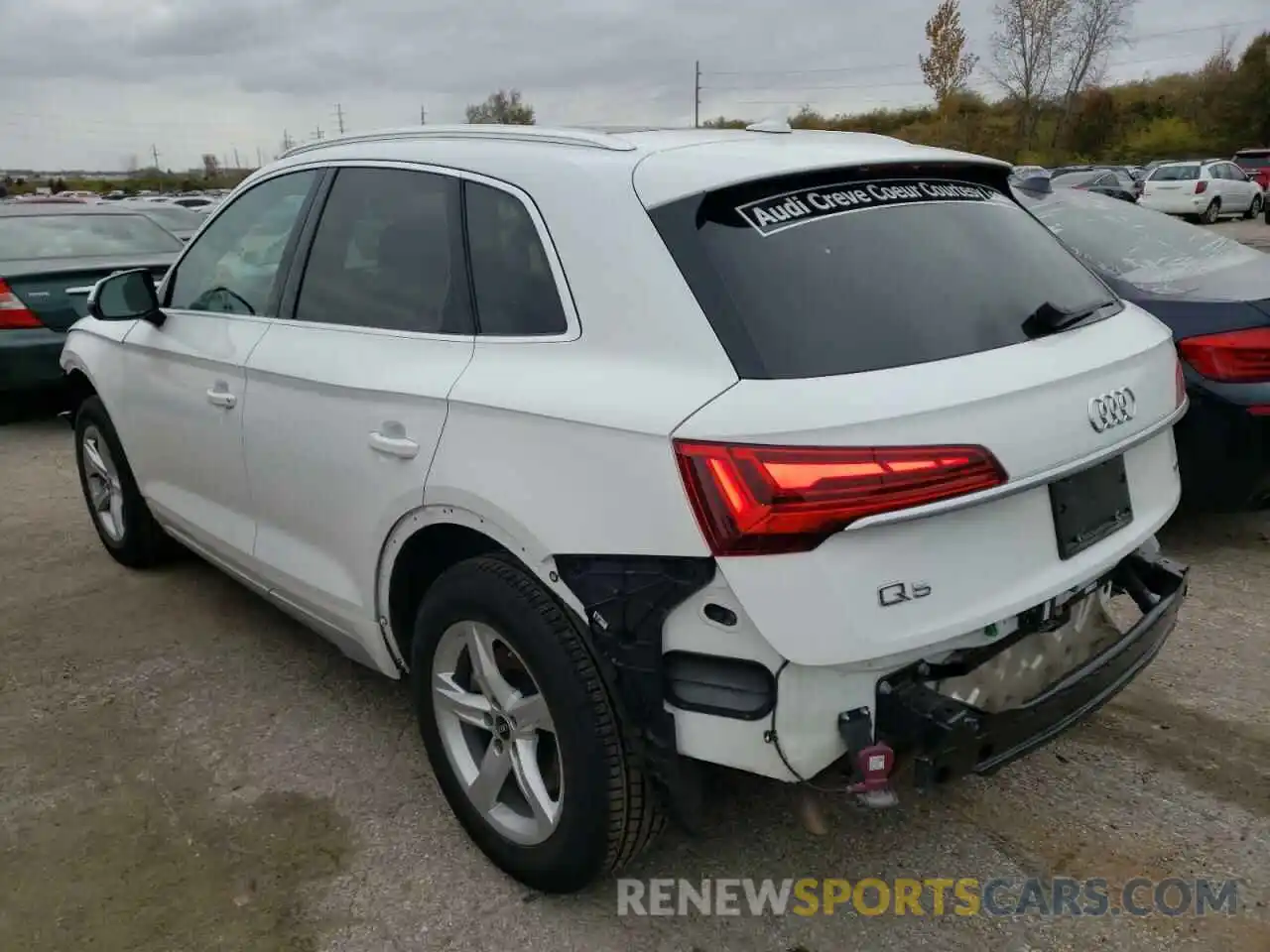 3 Фотография поврежденного автомобиля WA1AAAFY9M2023432 AUDI Q5 2021