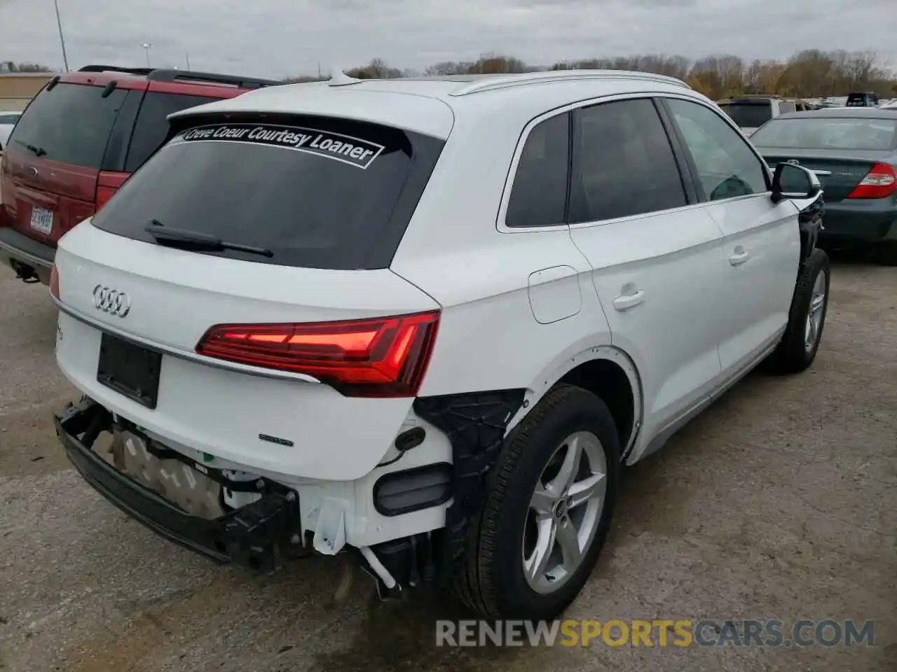 4 Фотография поврежденного автомобиля WA1AAAFY9M2023432 AUDI Q5 2021