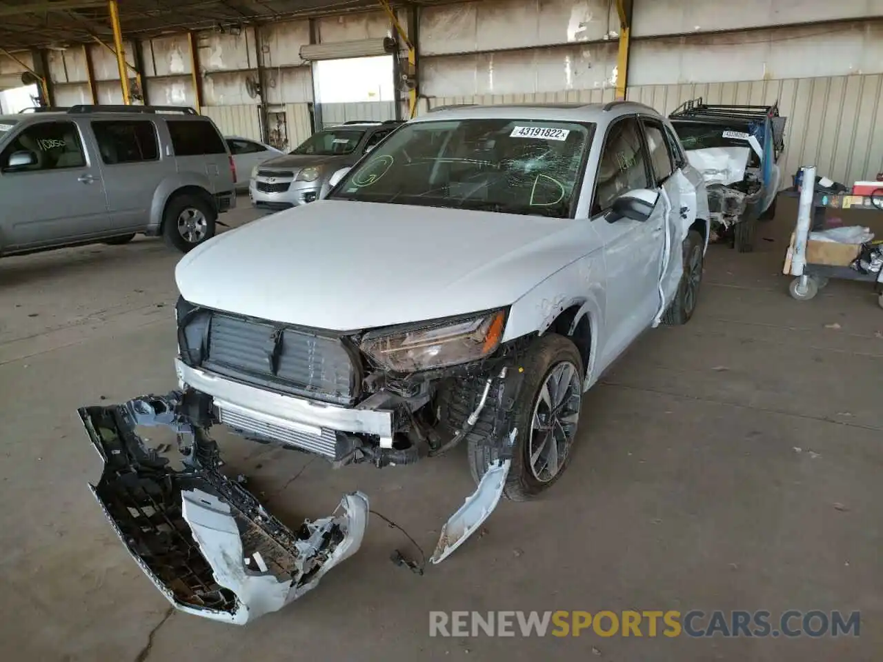 2 Photograph of a damaged car WA1AAAFY9M2030476 AUDI Q5 2021