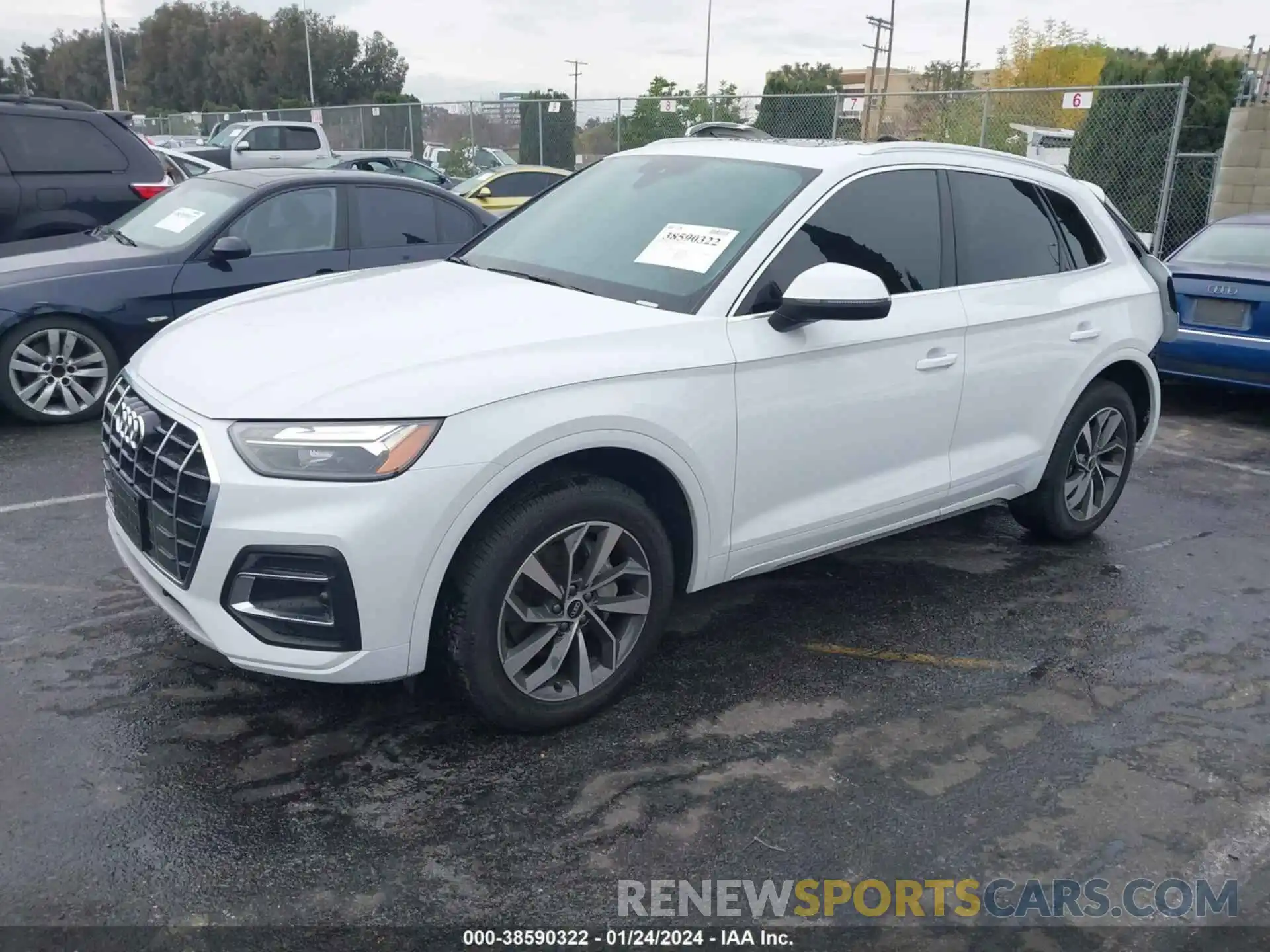 2 Photograph of a damaged car WA1AAAFY9M2032387 AUDI Q5 2021