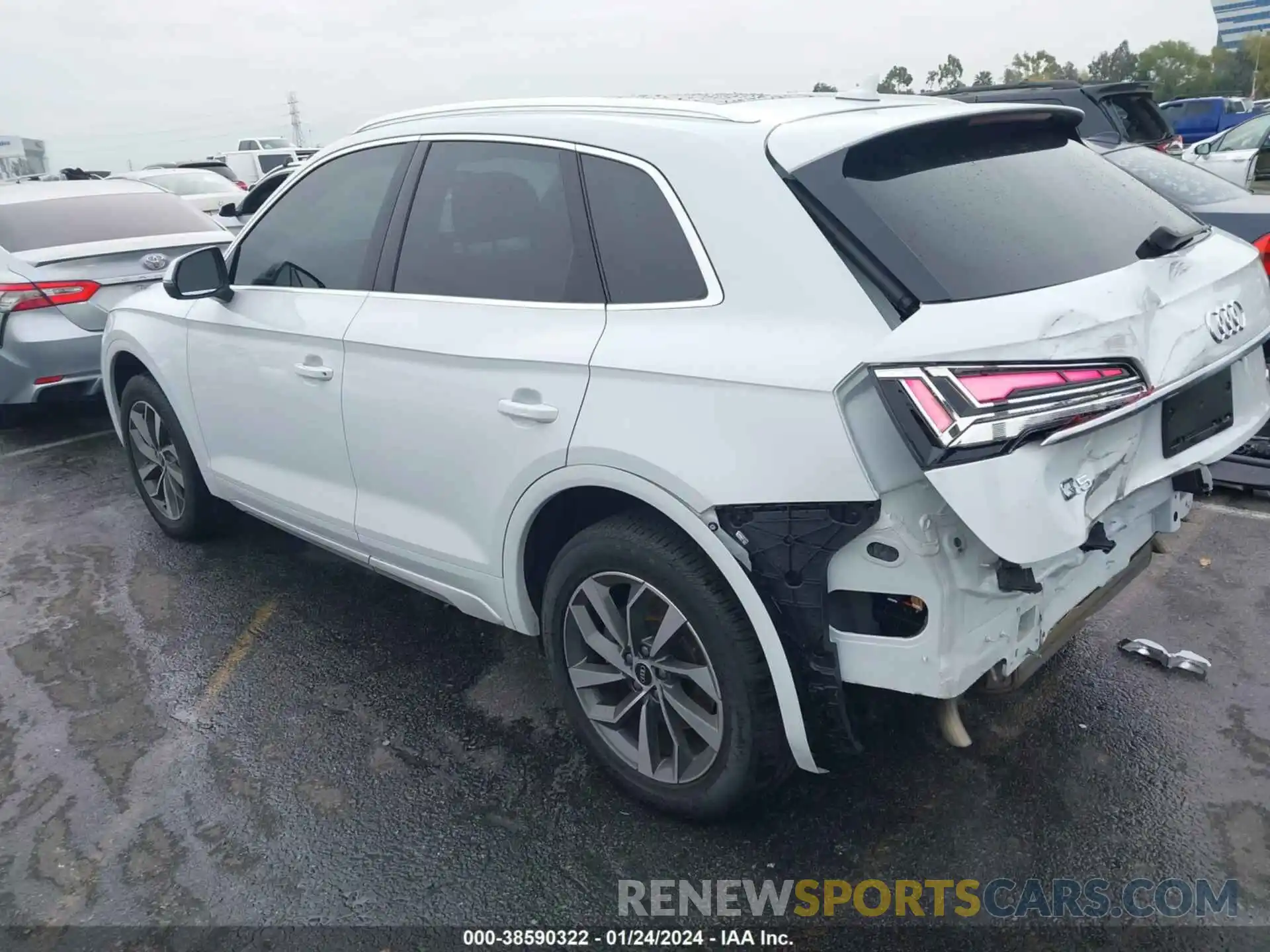 3 Photograph of a damaged car WA1AAAFY9M2032387 AUDI Q5 2021