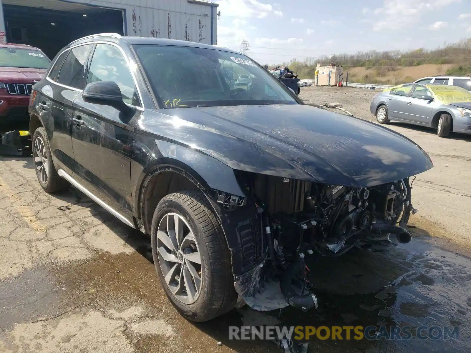 1 Photograph of a damaged car WA1AAAFY9M2033779 AUDI Q5 2021