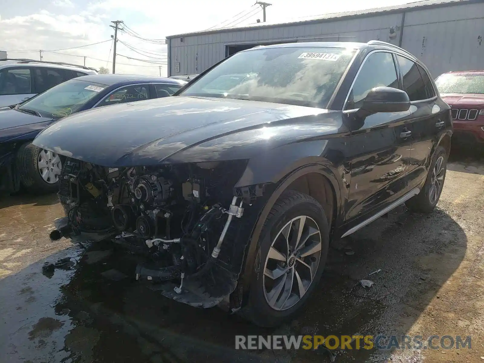 2 Photograph of a damaged car WA1AAAFY9M2033779 AUDI Q5 2021