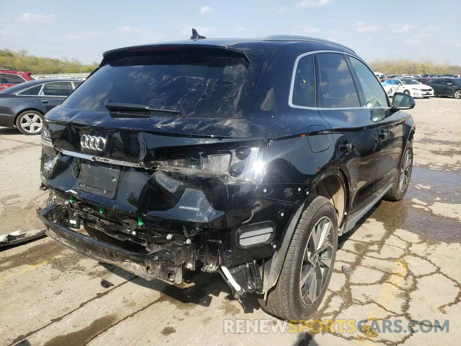 4 Фотография поврежденного автомобиля WA1AAAFY9M2033779 AUDI Q5 2021