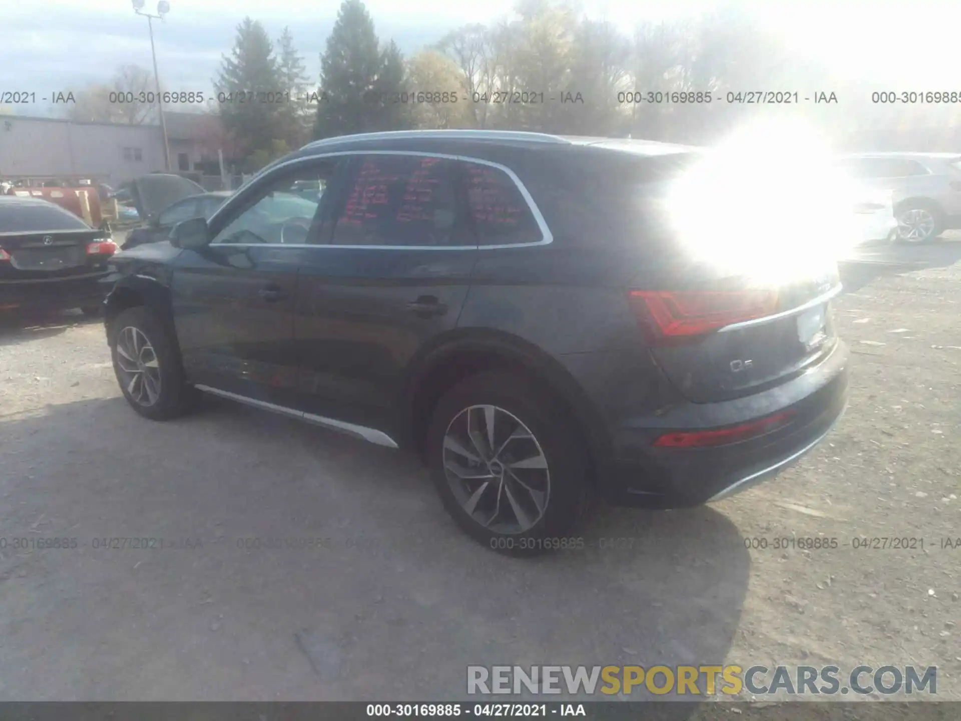 3 Фотография поврежденного автомобиля WA1AAAFY9M2051571 AUDI Q5 2021