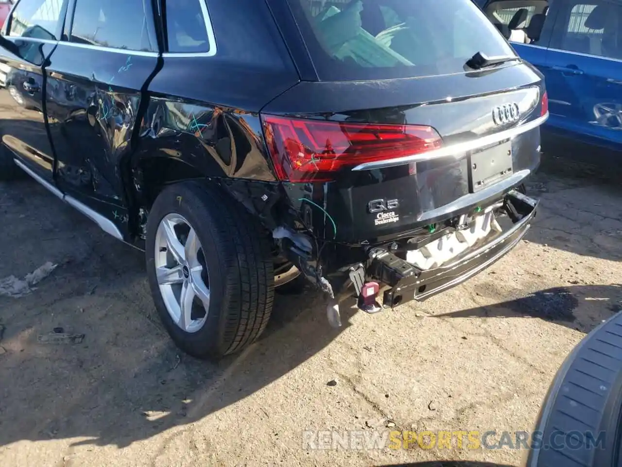 9 Photograph of a damaged car WA1AAAFY9M2055068 AUDI Q5 2021