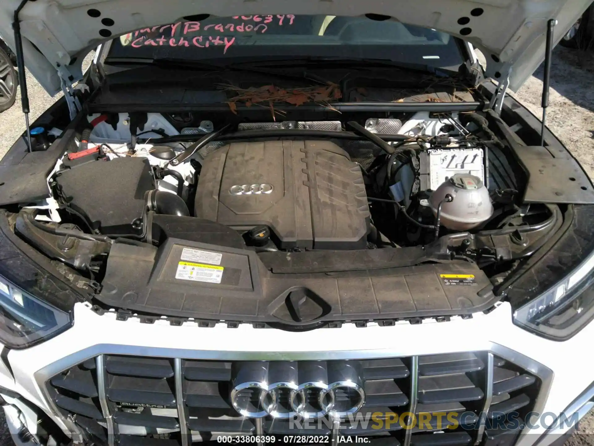 10 Фотография поврежденного автомобиля WA1AAAFY9M2058892 AUDI Q5 2021