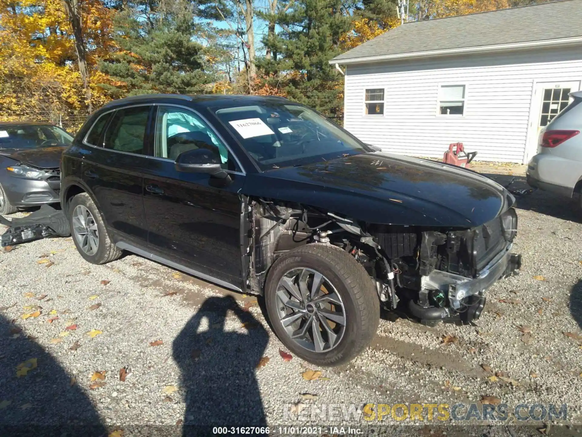 1 Photograph of a damaged car WA1AAAFY9M2089060 AUDI Q5 2021