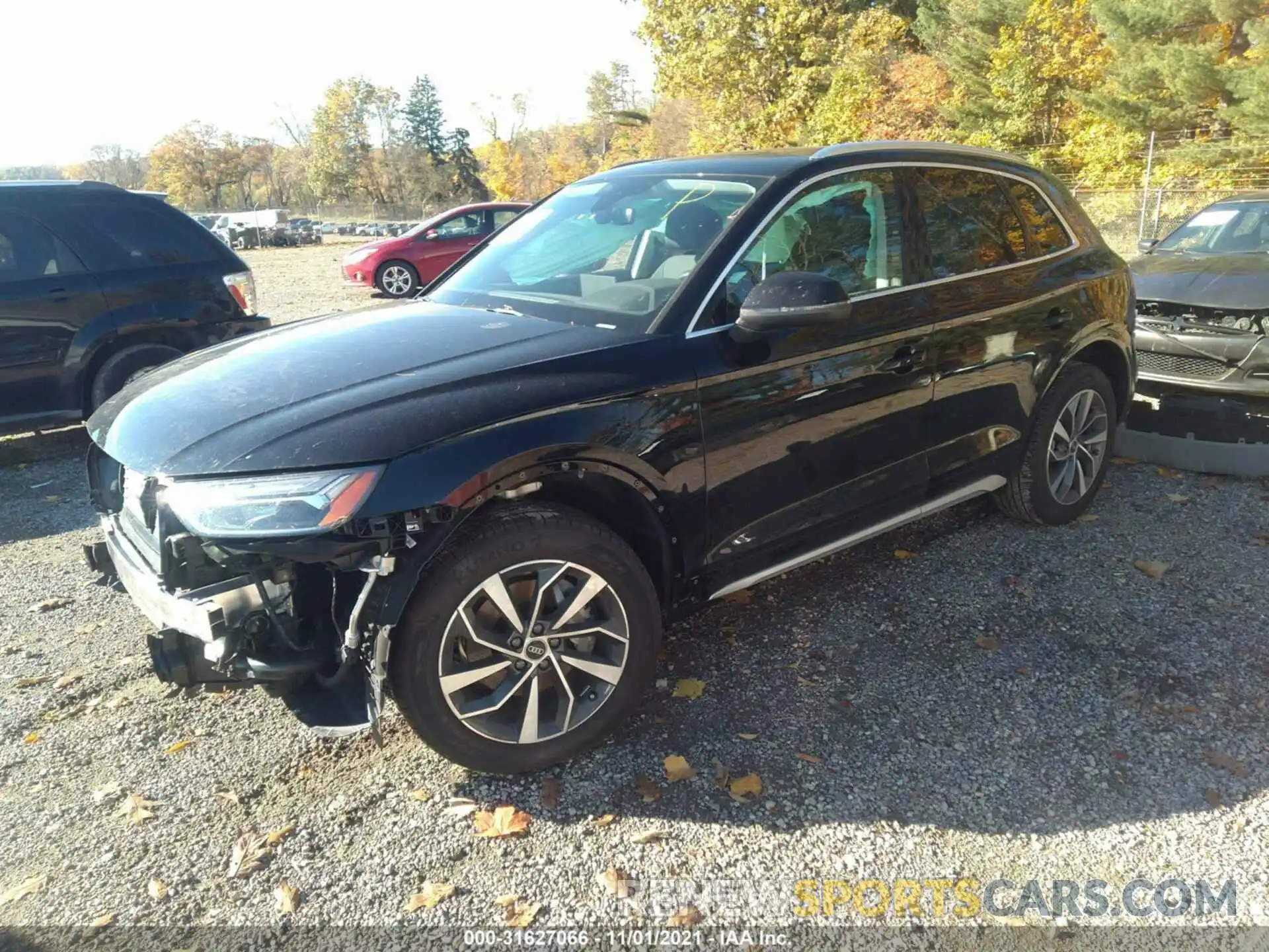 2 Photograph of a damaged car WA1AAAFY9M2089060 AUDI Q5 2021