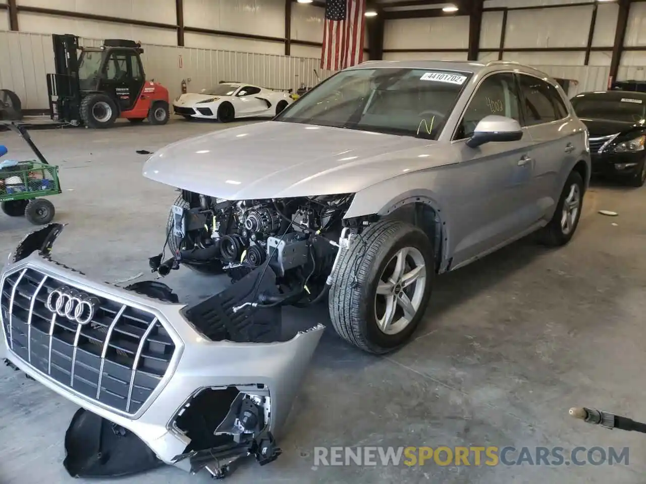 2 Photograph of a damaged car WA1AAAFY9M2098440 AUDI Q5 2021