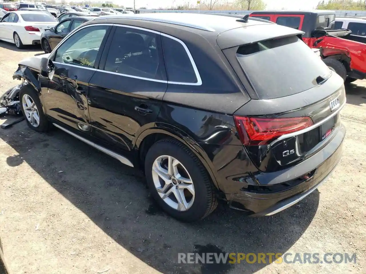 3 Photograph of a damaged car WA1AAAFY9M2101501 AUDI Q5 2021