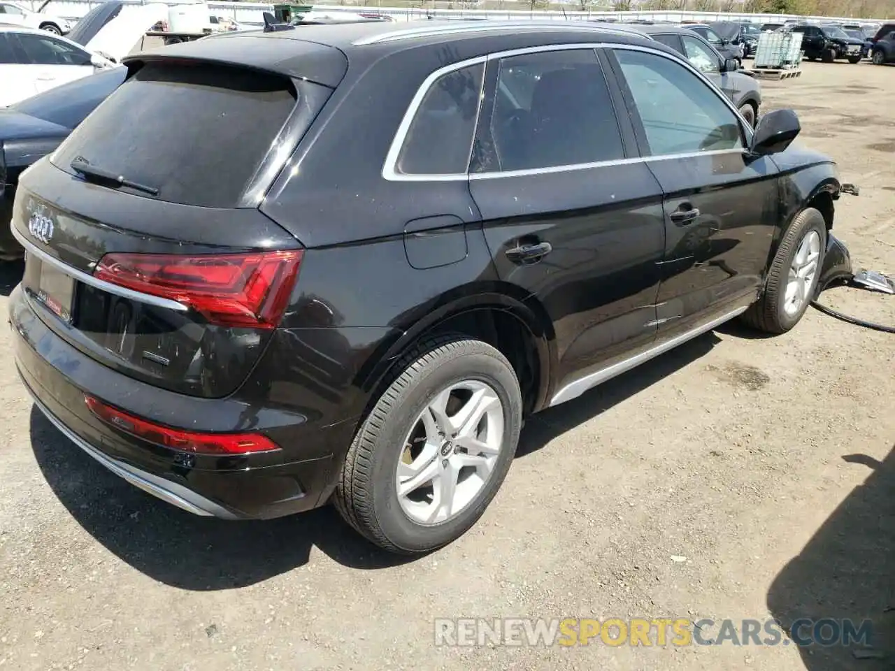 4 Фотография поврежденного автомобиля WA1AAAFY9M2101501 AUDI Q5 2021