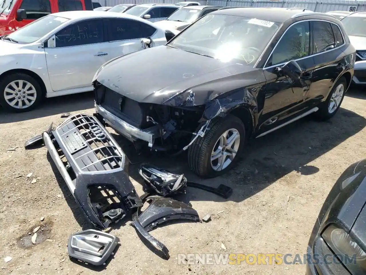 9 Photograph of a damaged car WA1AAAFY9M2101501 AUDI Q5 2021