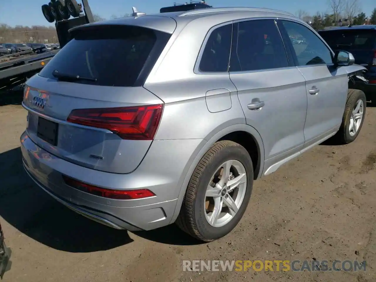 4 Фотография поврежденного автомобиля WA1AAAFY9M2101739 AUDI Q5 2021