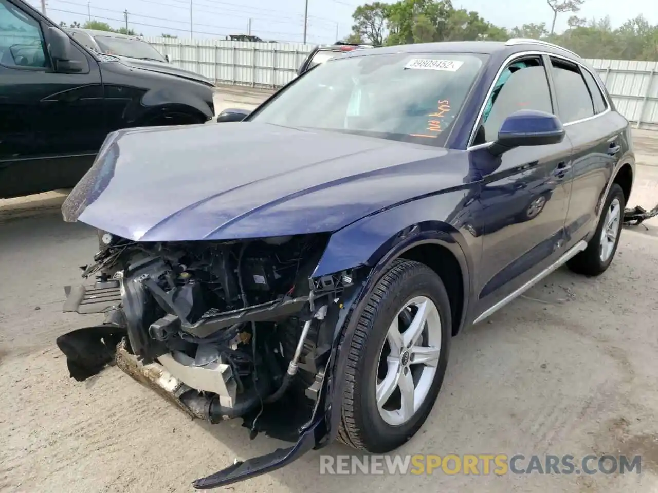 2 Photograph of a damaged car WA1AAAFY9M2132604 AUDI Q5 2021