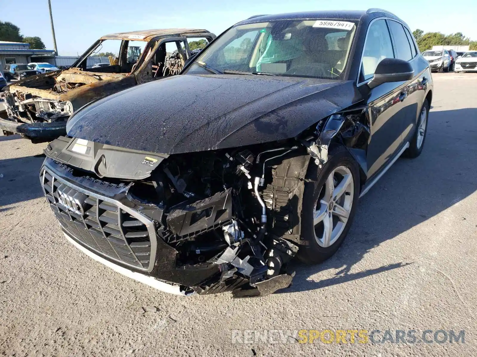 2 Photograph of a damaged car WA1AAAFY9M2133820 AUDI Q5 2021