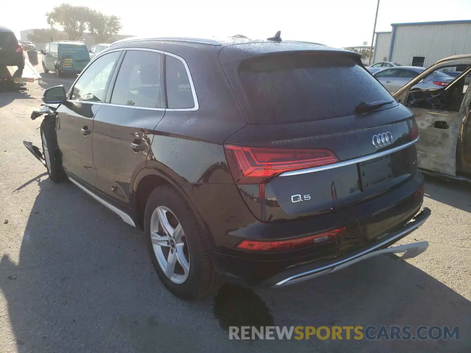 3 Фотография поврежденного автомобиля WA1AAAFY9M2133820 AUDI Q5 2021