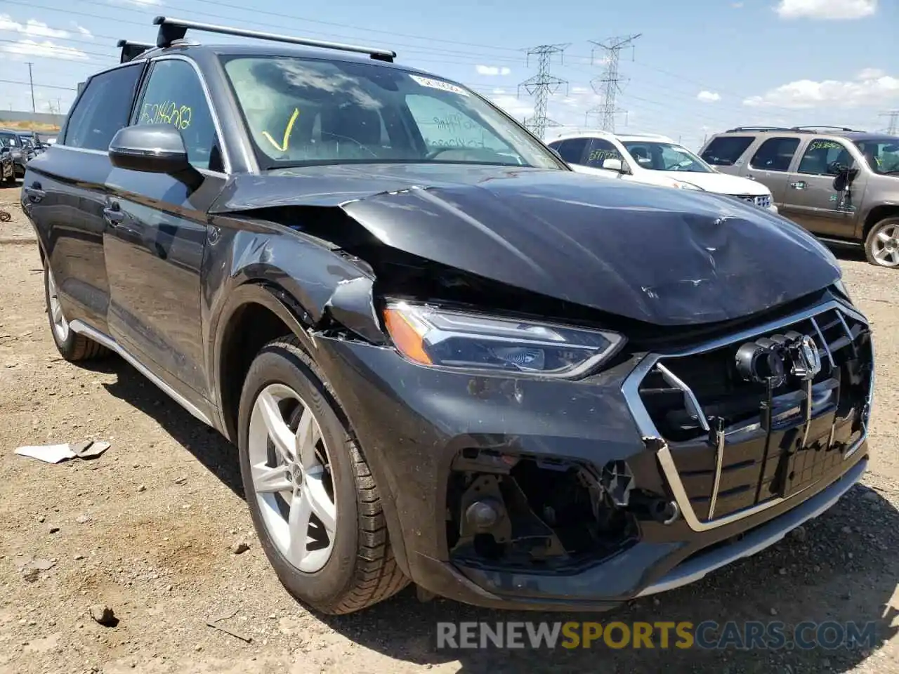 1 Photograph of a damaged car WA1AAAFYXM2003173 AUDI Q5 2021