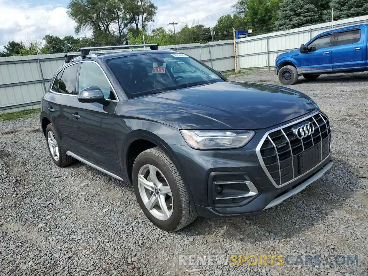 1 Фотография поврежденного автомобиля WA1AAAFYXM2004565 AUDI Q5 2021