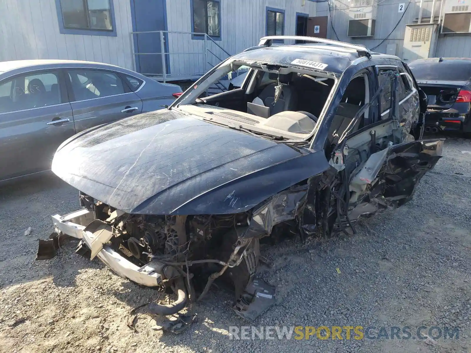 2 Photograph of a damaged car WA1AAAFYXM2008972 AUDI Q5 2021