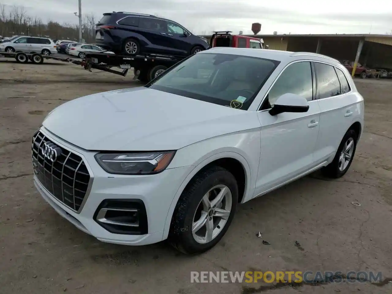 2 Photograph of a damaged car WA1AAAFYXM2011323 AUDI Q5 2021