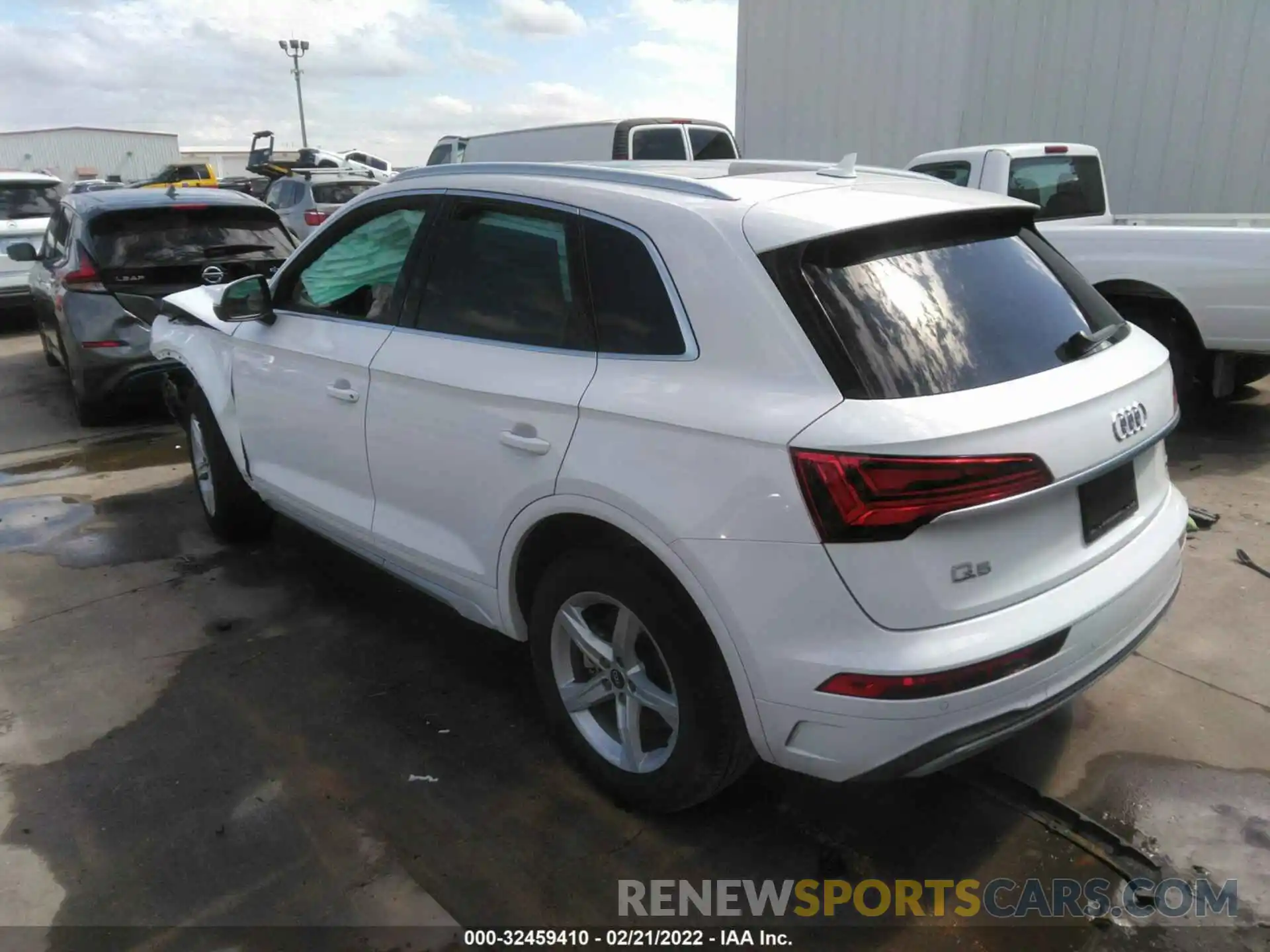 3 Фотография поврежденного автомобиля WA1AAAFYXM2024895 AUDI Q5 2021