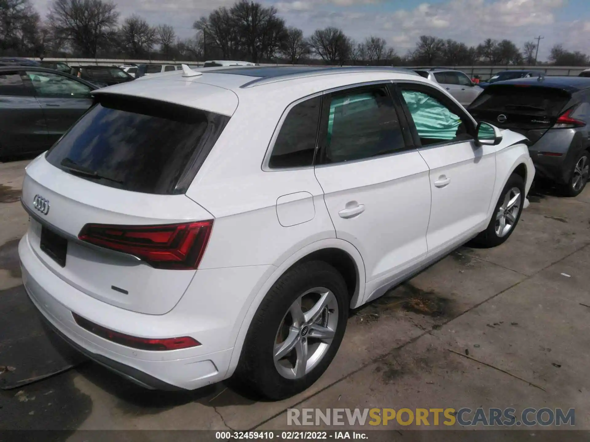 4 Фотография поврежденного автомобиля WA1AAAFYXM2024895 AUDI Q5 2021