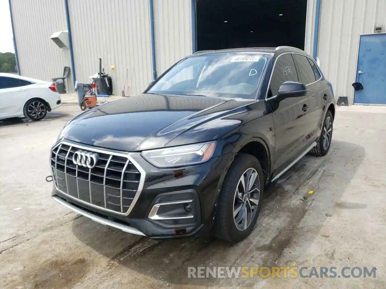 2 Фотография поврежденного автомобиля WA1AAAFYXM2033435 AUDI Q5 2021