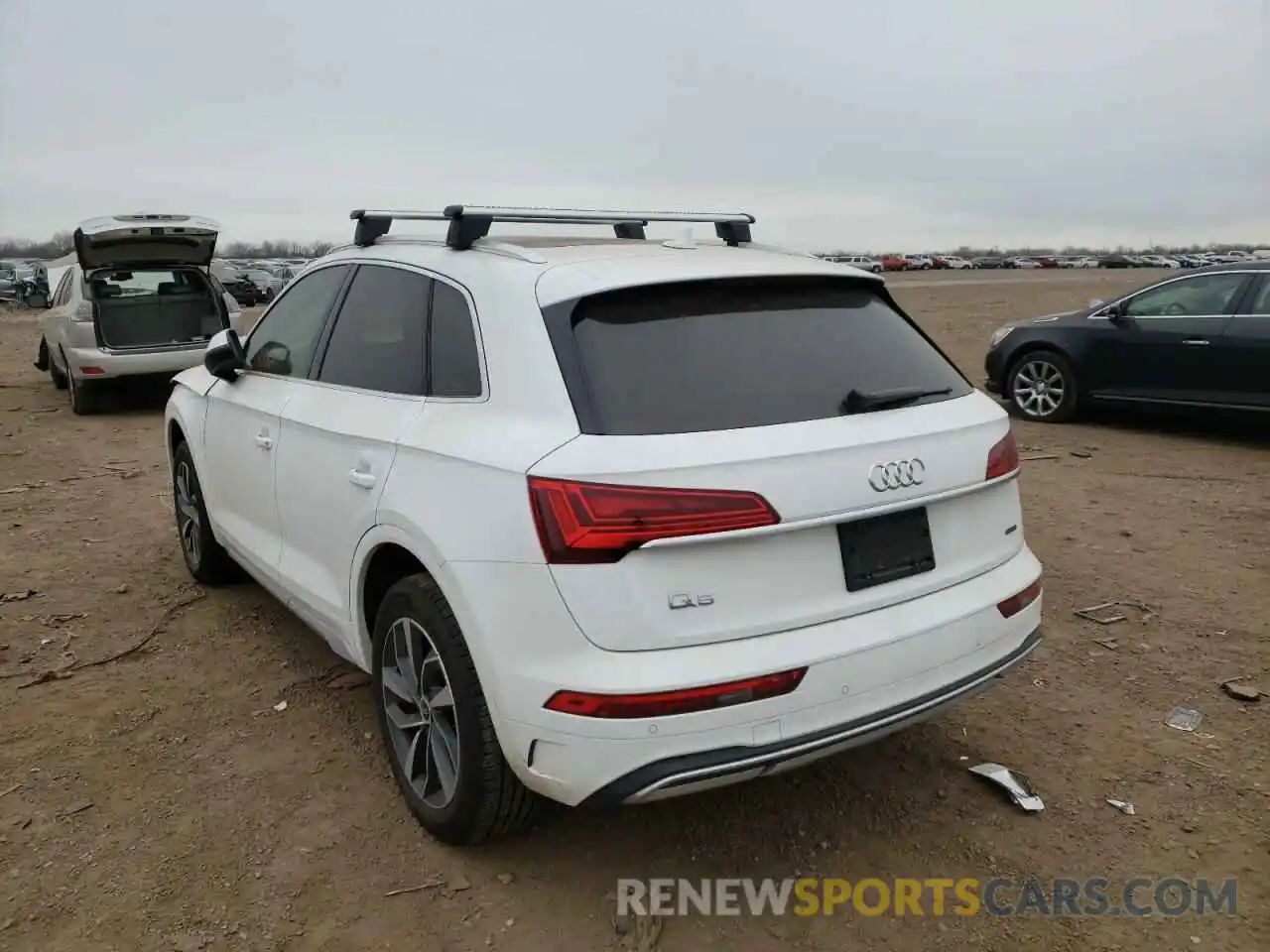 3 Фотография поврежденного автомобиля WA1AAAFYXM2033841 AUDI Q5 2021