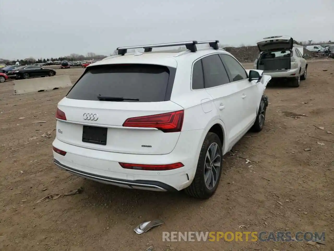 4 Фотография поврежденного автомобиля WA1AAAFYXM2033841 AUDI Q5 2021